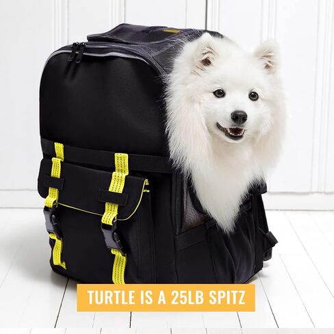 ROVERLUND Airline-Compliant Pet Backpack | Includes Laptop Storage | for Pets up to 25lbs in Saudi Arabia