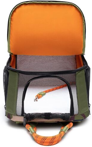 ROVERLUND Airline-Compliant Pet Backpack | Includes Laptop Storage | for Pets up to 25lbs in Saudi Arabia