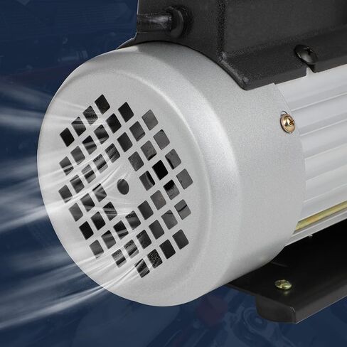 4 CFM 1/3HP Rotary Vane Deep Vacuum Pump 5PA AC Air Tool 110V 60Hz Refrigerant Repair Wine Degassing or Epoxy Manifold Gauge Milk and Medical Processing… in Saudi Arabia