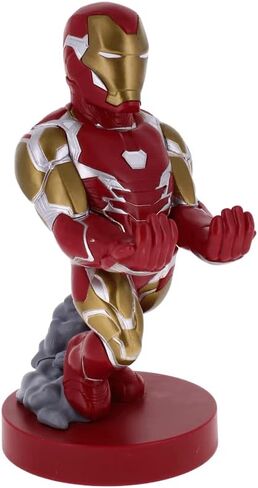 كابل الألعاب الرائع - Marvel Avengers: End Game Iron Man - جهاز التحكم في الشحن وحامل الأجهزة - اللعبة - Xbox 360 in Kuwait