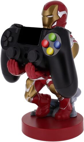 كابل الألعاب الرائع - Marvel Avengers: End Game Iron Man - جهاز التحكم في الشحن وحامل الأجهزة - اللعبة - Xbox 360 in Kuwait