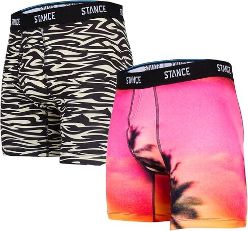 Stance Rockstar Boxer Brief (Multi) [2 Pack] in Saudi Arabia