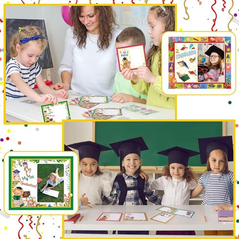 Kathfly 36 قطعة من إطارات صور التخرج لرياض الأطفال 2024 Prek Prek Preschool Grad إطار صور مقاس 3.3 × 4.9 بوصة هدايا تخرج تهنئة للأطفال في الفصول الدراسية (مرحلة ما قبل المدرسة) in Saudi Arabia