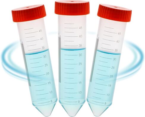 Microcentrifuge Tubes 1.5ml, AyinLab Polypropylene Plastic Tubes 500pcs, Lab Centrifuge Test Tubes with Leak-Proof Snap Caps and Clear Graduated Scale, Non-pyrogenic and DNase/RNase Free in Kuwait