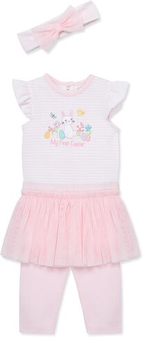 Little Me Baby Girls' Tutu Skirt and Legging Set, 3-12 Months in Saudi Arabia