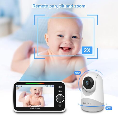 كاميرا HelloBaby الإضافية، كاميرا إضافية لوحدة الأطفال فقط لـ HB6250، غير متوافقة مع الطراز الآخر in Kuwait