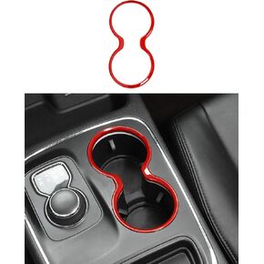 غطاء حامل أكواب ناقل الحركة مناسب لسيارات دودج دورانجو 2011-2020 حامل أكواب أمامي ملحقات داخلية، كروم in Kuwait