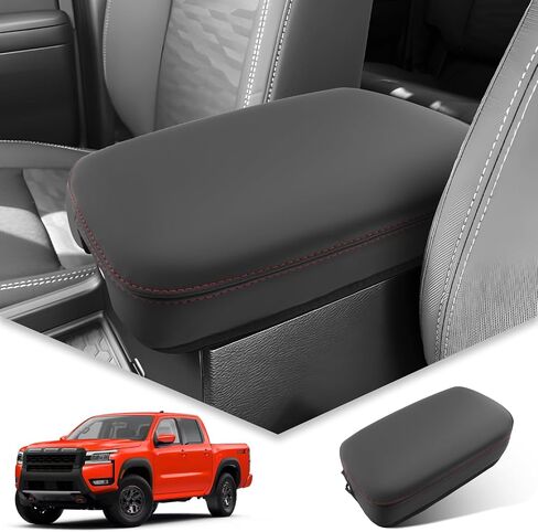 BIBIBO 2025 Frontier Center Console Cover for 2022-2025 Nissan Frontier S/SV/Pro-X/Pro-4X/SL Arm Rest Cover Nissan Frontier Interior Accessories 2025-2022 Frontier Trucks Armrest Cover (Thick-B) in Saudi Arabia