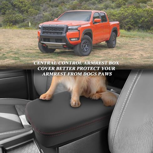 BIBIBO 2025 Frontier Center Console Cover for 2022-2025 Nissan Frontier S/SV/Pro-X/Pro-4X/SL Arm Rest Cover Nissan Frontier Interior Accessories 2025-2022 Frontier Trucks Armrest Cover (Thick-B) in Saudi Arabia