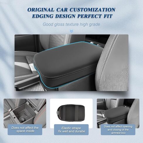 BIBIBO 2025 Frontier Center Console Cover for 2022-2025 Nissan Frontier S/SV/Pro-X/Pro-4X/SL Arm Rest Cover Nissan Frontier Interior Accessories 2025-2022 Frontier Trucks Armrest Cover (Thick-B) in Saudi Arabia