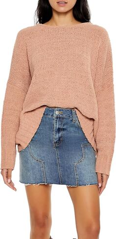 Forever 21 Women's Crossover Tie-Back Sweater in Saudi Arabia