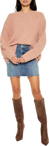 Forever 21 Women's Crossover Tie-Back Sweater in Saudi Arabia