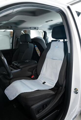 Carats Car Seat Cooler for Adult with COOLTECH - Car Seat Cooling Pad (Tuxedo) in Saudi Arabia