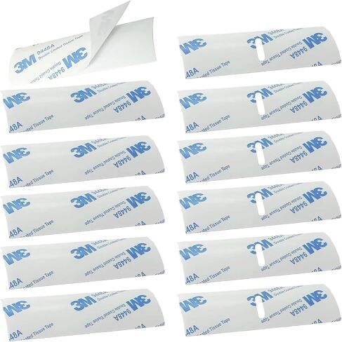 10 PCS Horizontal Blinds Replacement Slats, White 1 inch Vinyl Mini Horizontal Blind Repair Tabs,Blind for Horizontal Blinds Replacement Slats(1" W x 3" L),Five with String Holes, Five Without in Kuwait