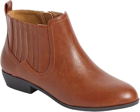 حذاء شتوي نسائي من Comfortview Jae Bootie قصير بطول الكاحل (يتوفر عرض واسع) in Saudi Arabia