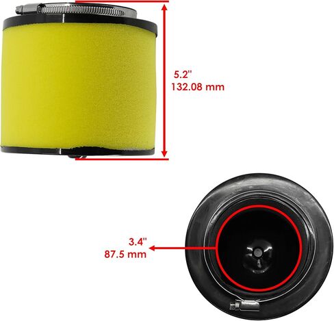 Caltric Air Filter Compatible with Honda Trx650Fa Trx650Fga Rincon 650 4X4 2003 2004 2005 in Saudi Arabia