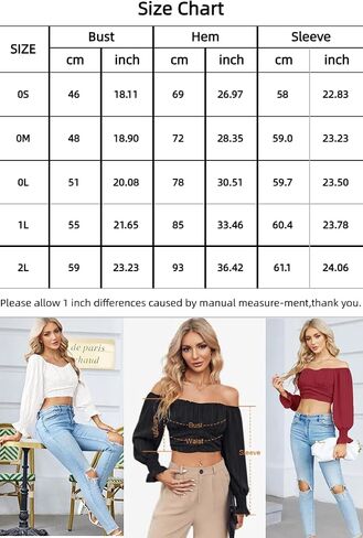 Womens Elegant Off The Shoulder Puff Sleeve Blouse Summer Chiffon Slim Fit Party Crop Top in Saudi Arabia
