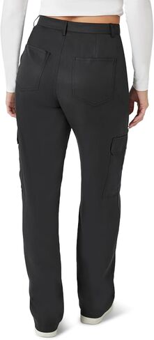 Forever 21 Women's High-Rise Wide-Leg Cargo Pants in Saudi Arabia
