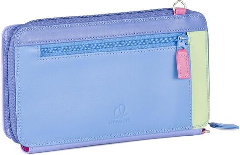 mywalit Multi-Color Purse With Shoulder Strap | 16 Cards, Phone & Coin Pockets in Saudi Arabia