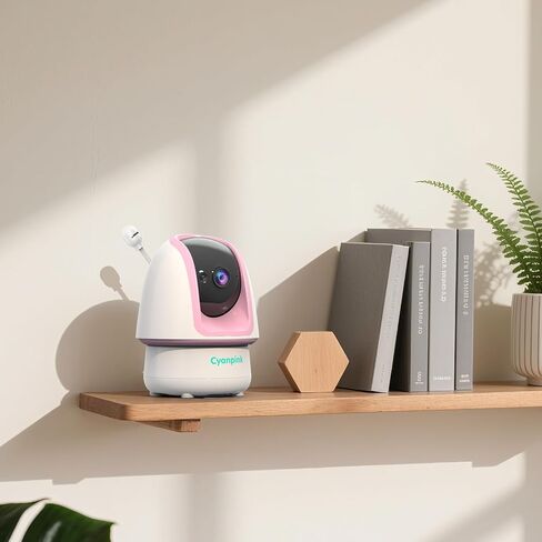 Add-on Baby Camera, 2000ft Long Range, 1080p Camera, Super Clear Night Vision, 8X Zoom, 2-Way Audio, Cry | Motion Detection, PTZ, No WiFi, Wall Penetration in Saudi Arabia