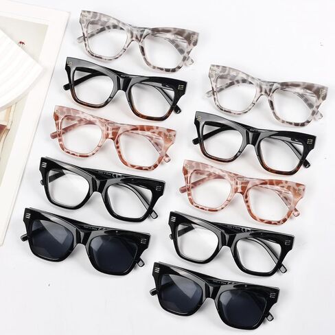 10 عبوات من القراء البيضاويين، غشاشون مستديرون للسيدات +0.00 in Kuwait