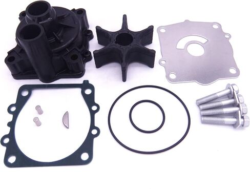 مجموعة مضخة مياه SouthMarine Boat Motor 68V-W0078-00 مع مبيت لمحرك Yamaha 115HP F115 الخارجي، يناسب Sierra Marine 18-3523-1 in Saudi Arabia