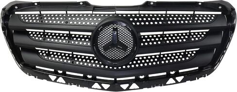 Garage-Pro Grille Assembly Compatible with Mercedes Benz Sprinter 2014-2018 Black with Black Molding in Saudi Arabia