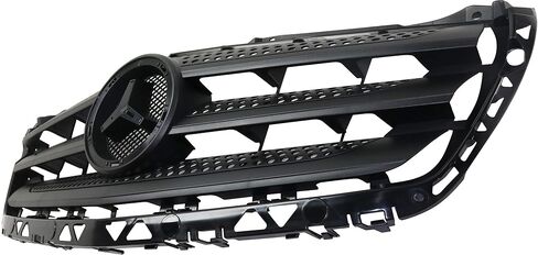 Garage-Pro Grille Assembly Compatible with Mercedes Benz Sprinter 2014-2018 Black with Black Molding in Saudi Arabia