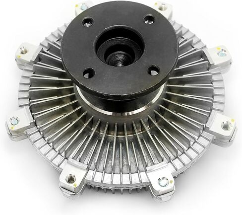 PartsFlow Engine Radiator Fan Clutch 21082-EA200 for 2005-2019 Nissan Equator Frontier Xterra Pathfinder NV1500 in Saudi Arabia