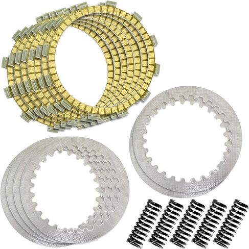 Caltric Clutch Friction Plates Kit Compatible with Yamaha Big Bear 400 Yfm400 2X4 2000 2001 2002 2003 2004 in Saudi Arabia