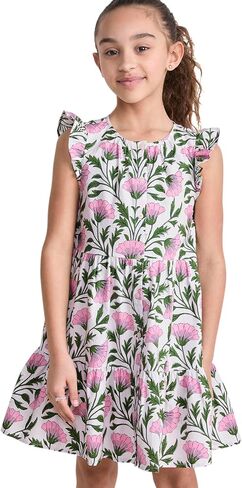 vineyard vines Girls' Evie Poplin Dress in Saudi Arabia