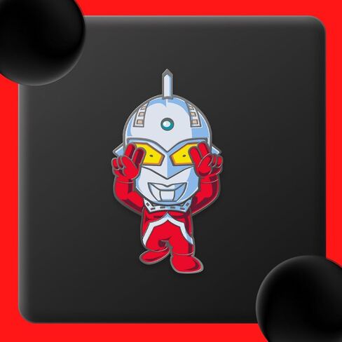 ما هو دبوس مجوهرات باشن الخاص بك Ultraman Seven Emerium Pin، مرخص رسميًا in Kuwait