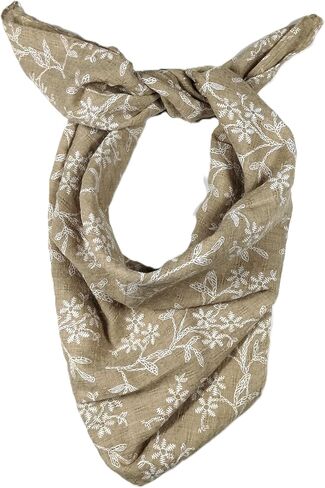 Shanlin Unisex Cotton Square Bandanas Scarves 24x24 in Saudi Arabia