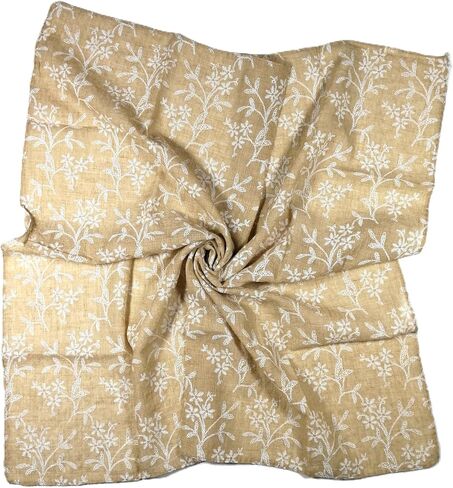 Shanlin Unisex Cotton Square Bandanas Scarves 24x24 in Saudi Arabia