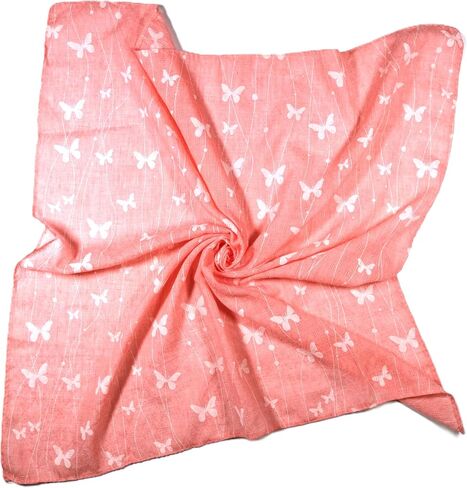 Shanlin Unisex Cotton Square Bandanas Scarves 24x24 in Saudi Arabia