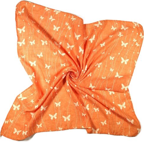 Shanlin Unisex Cotton Square Bandanas Scarves 24x24 in Saudi Arabia