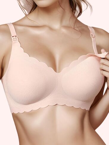 Maternity Bras for Pregnancy Nursing Bras for Breastfeeding Lace Nursing Bralette Full Coverage in Saudi Arabia