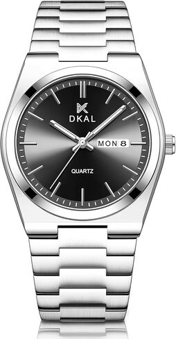 Watches for Men Business Dress Quartz Analog Luminous Hands Scratch-Resistant Water Resistant in Saudi Arabia