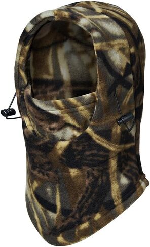 Balaclava Ski Mask Thermal Cold Weather Full Face Mask Cover for Men Women Warmer Adjustable Camouflage Scarf Bandana in Saudi Arabia