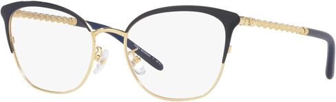 Tory Burch Eyeglasses TY 1076 3341 Shiny Gold/Navy in Saudi Arabia