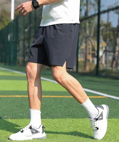 Men's Lightweight Hiking Shorts Quick Dry Sports Outdoor Casual Running Shorts with Pockets in Saudi Arabia