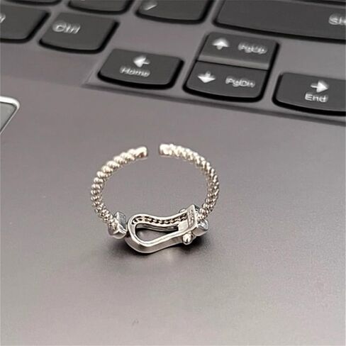 925 Sterling Silver Rings Rings for Women Rings for Men Open Rings Adjustable Rings Vintage Rings Everyday Jewelry Gift Birthday Gift in Saudi Arabia