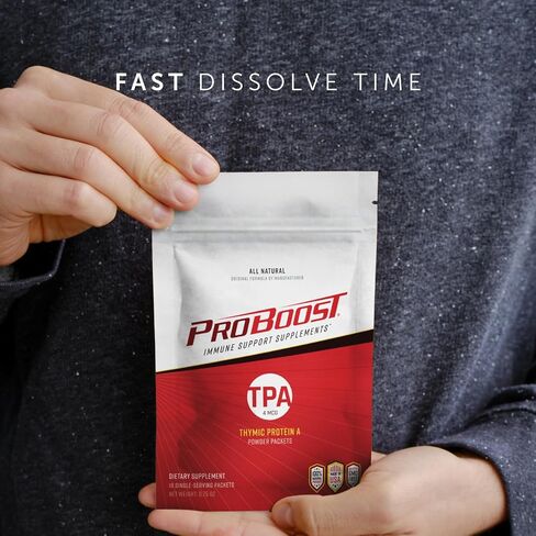 Thymic Protein A Powder Packets (4 McG TPA) – Immune System Support Supplement - All Natural, Non-GMO Formula - 30 Packets in Saudi Arabia