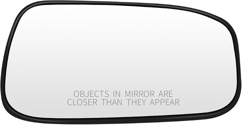 SCITOO Passenger Side Mirror Glass Compatible with 2003-2007 For HONDA ACCORD W/O HEATED US BUILT Chrome Convex Right Exterior Mirror Glass With Backing Plate RM27005-12PB in Saudi Arabia