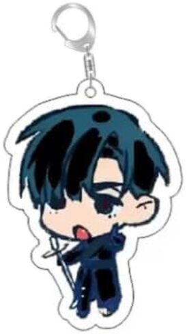 الكرتون أنيمي قلادة سلاسل المفاتيح حامل سيارة حلقة رئيسية حقيبة الهاتف المحمول معلقة لطيف Kawaii تشيبي الغريبة المرحلة (إيفان/نمط 2) in Kuwait