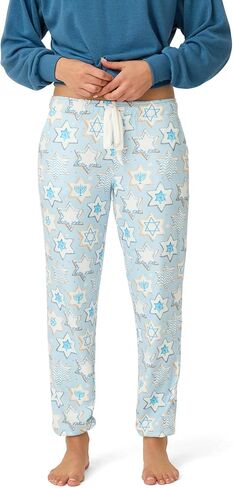 PJ Salvage womens You Had Me at Shalom Banded Pants in Saudi Arabia