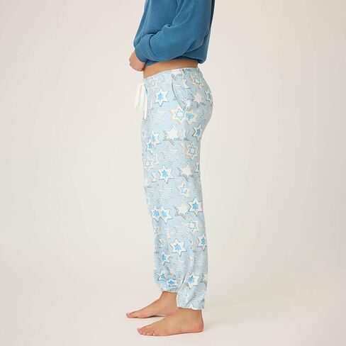 PJ Salvage womens You Had Me at Shalom Banded Pants in Saudi Arabia