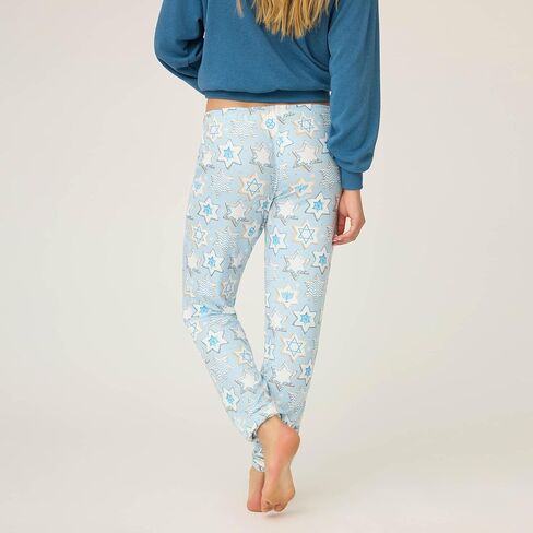 PJ Salvage womens You Had Me at Shalom Banded Pants in Saudi Arabia