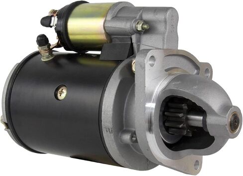 محرك بدء التشغيل RAREELECTRICAL متوافق مع Ford Tractor 250C 260C 333 335 340 340A 26339K 26395 26395A 26395B 26395C 26395D 26395E 26395F 26395G in Saudi Arabia