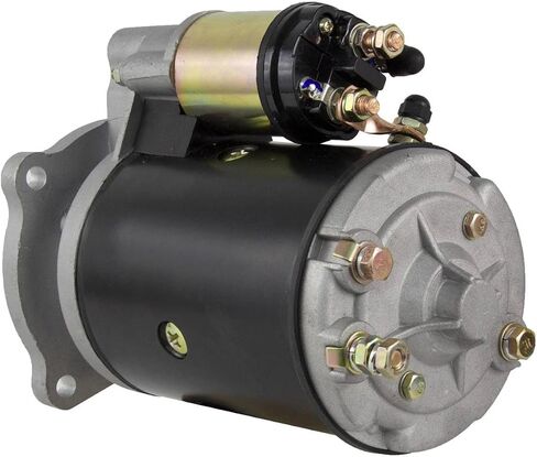 محرك بدء التشغيل RAREELECTRICAL متوافق مع Ford Tractor 250C 260C 333 335 340 340A 26339K 26395 26395A 26395B 26395C 26395D 26395E 26395F 26395G in Saudi Arabia